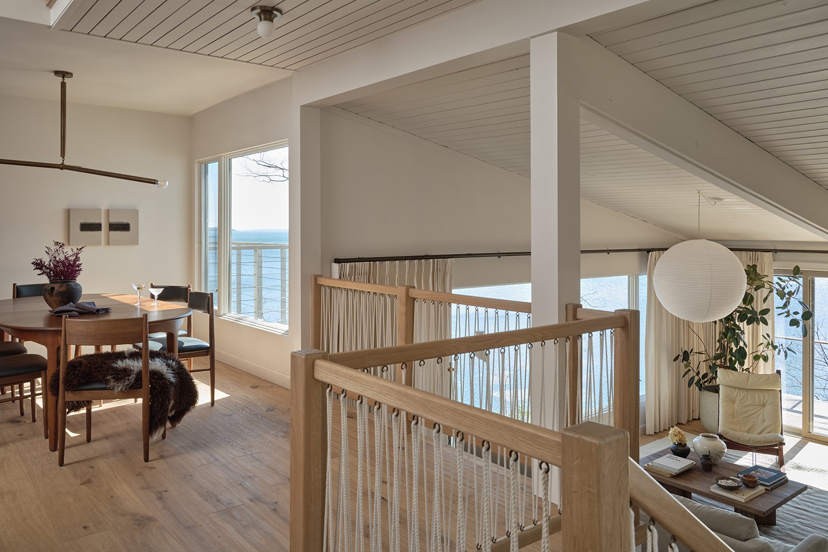 woven cord railing