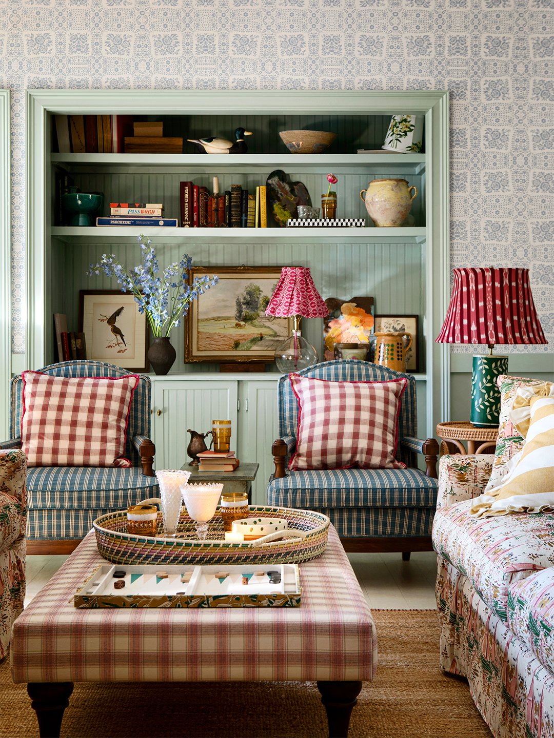 grandma chic living room