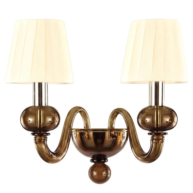 glass sconce