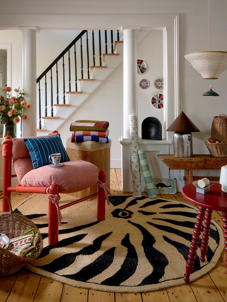 eclectic living room