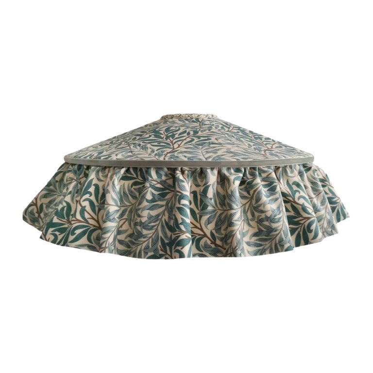 skirted lampshade