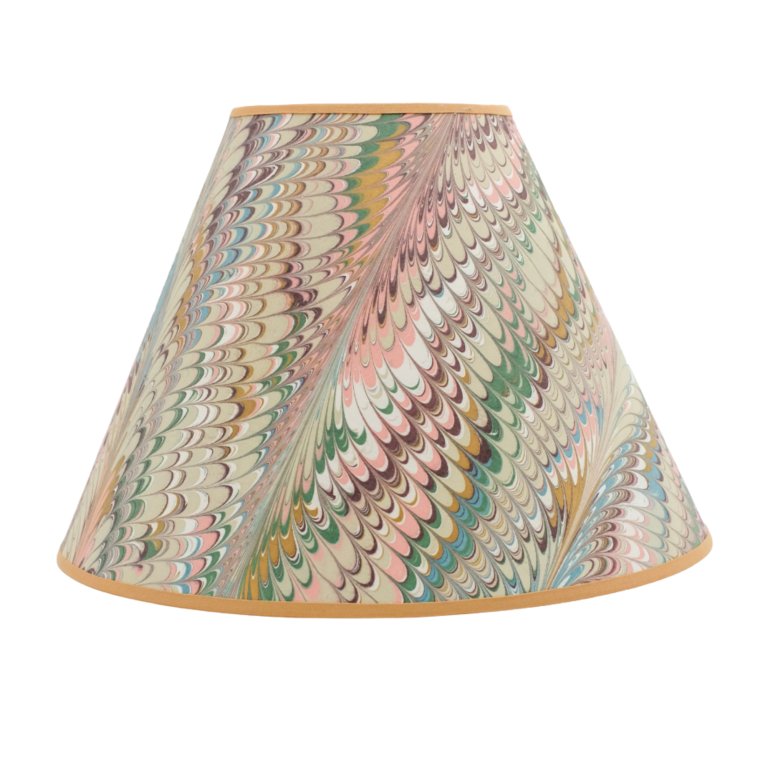 marbled lampshade