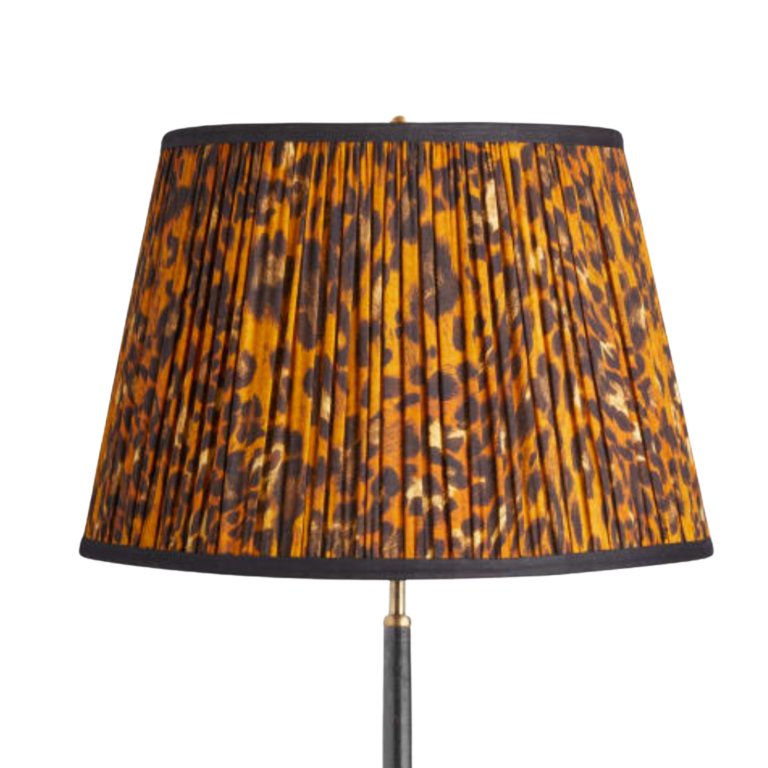 animal print lampshade