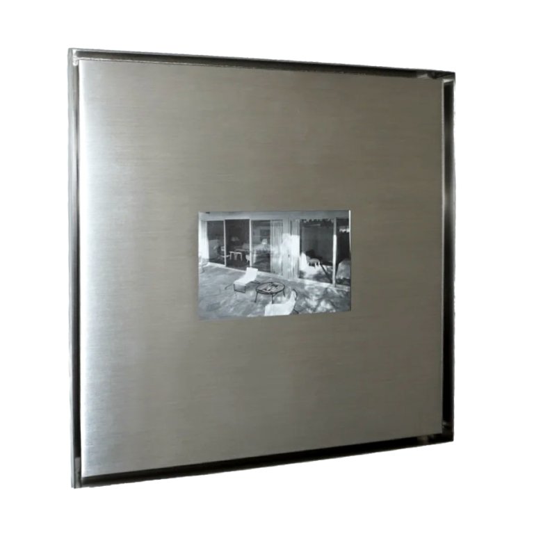 silver picture frame