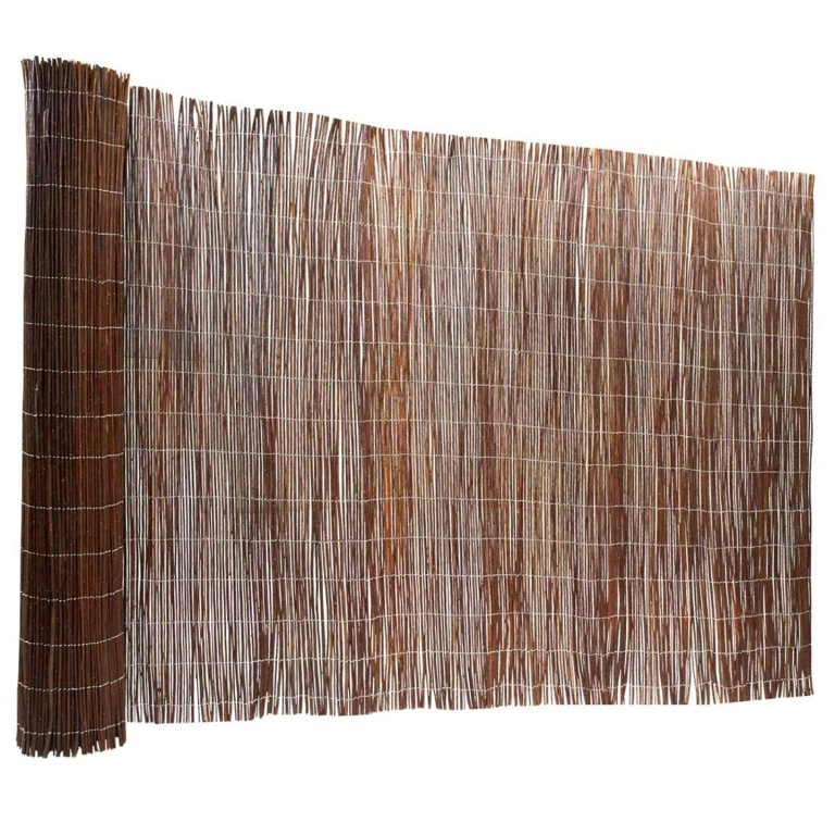 natural wood fencing