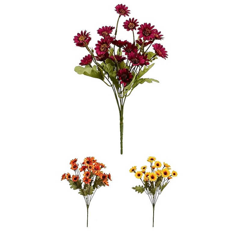 faux outdoor mums stems