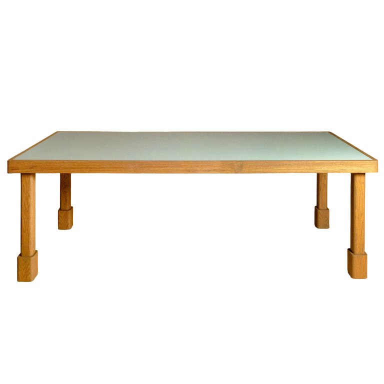 laminate and wood table