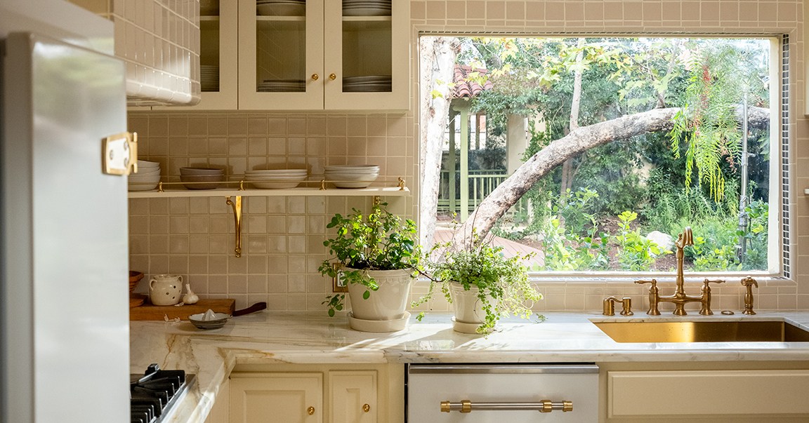 Before & After: This 1929 Spanish Colonial Was Destined for an Art Deco Kitchen