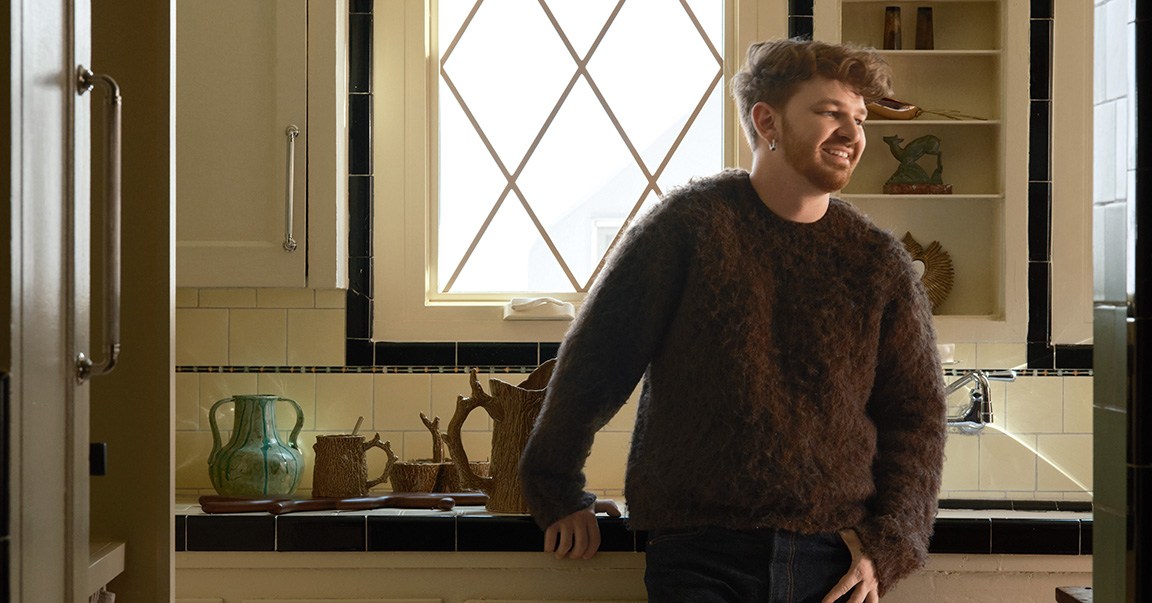 Lone Fox’s Easy Wreath Hack Uses a Product From His Holiday West Elm Collab