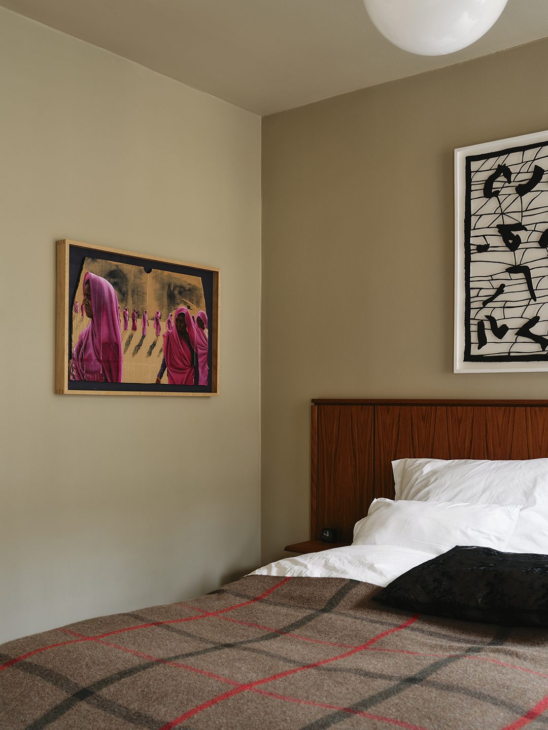 tan bedroom