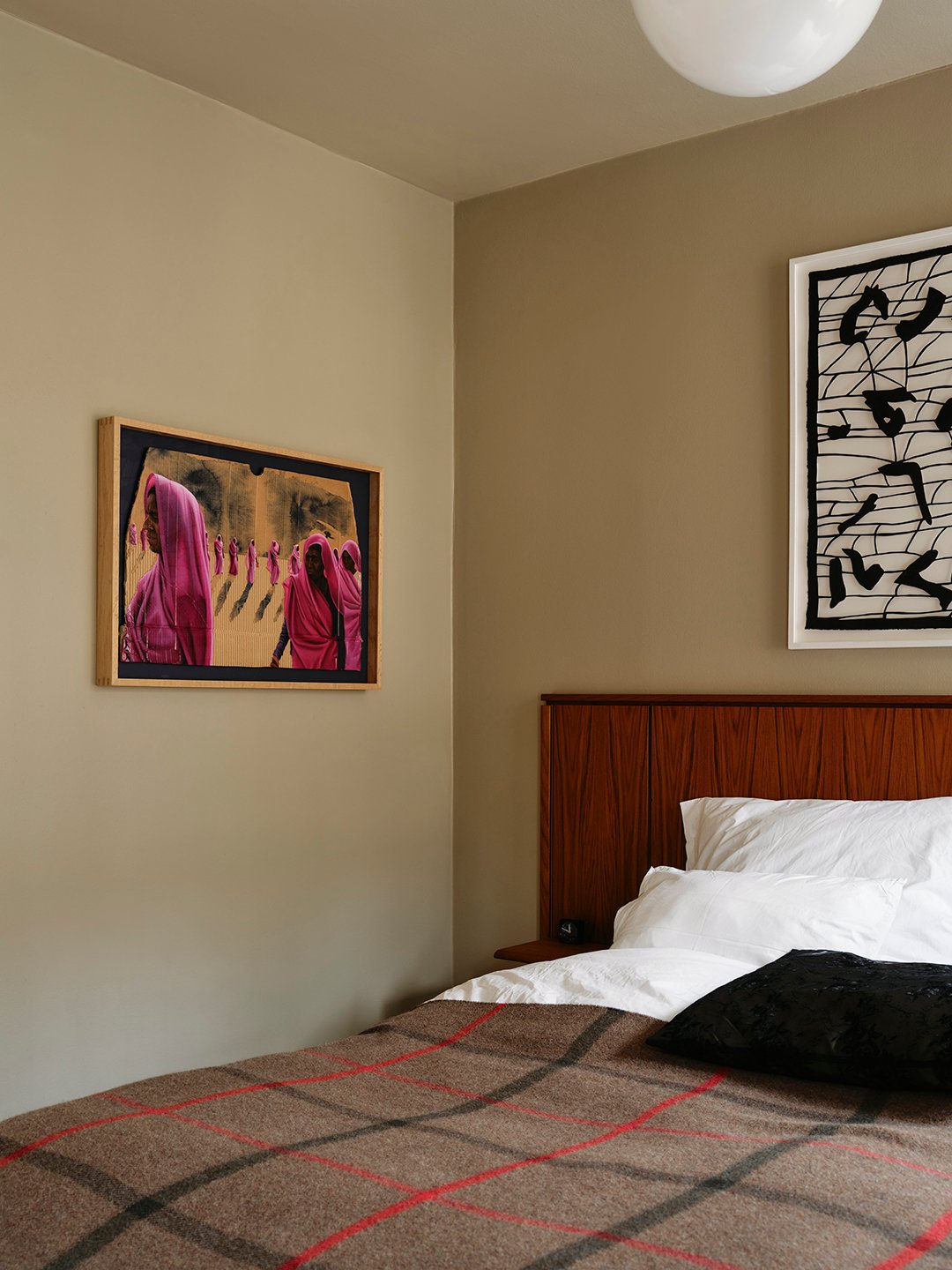 tan bedroom