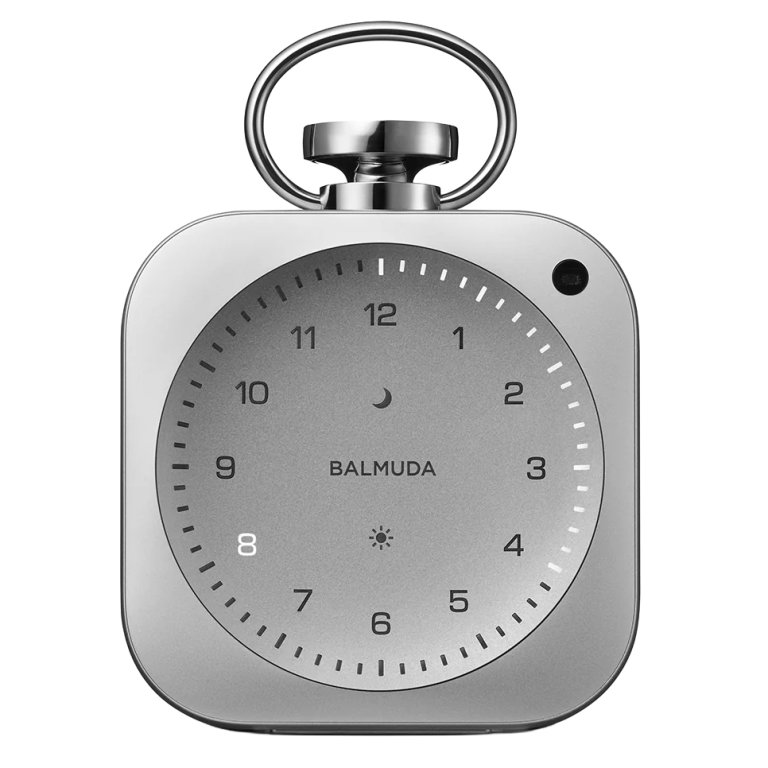 silver clock