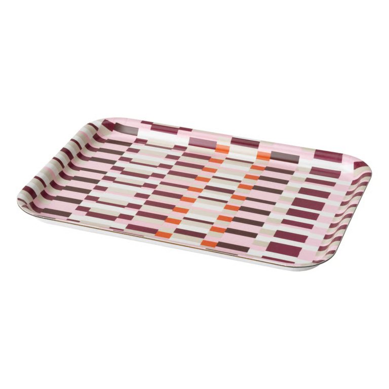 patterned tray