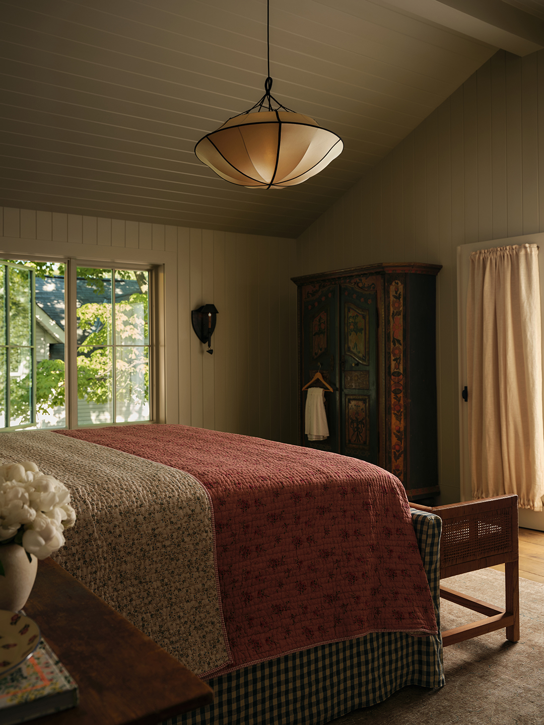 soft orb pendant light