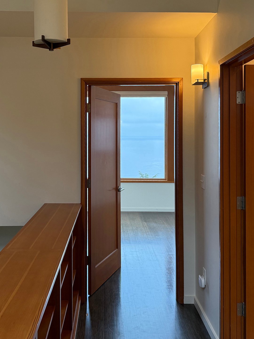 hallway to bedroom