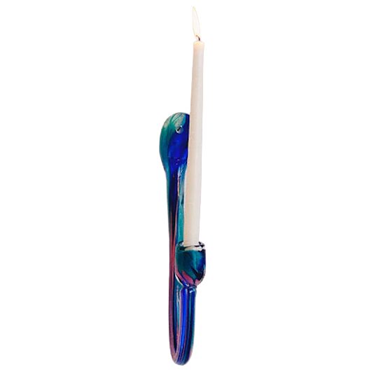 wall taper candle holder