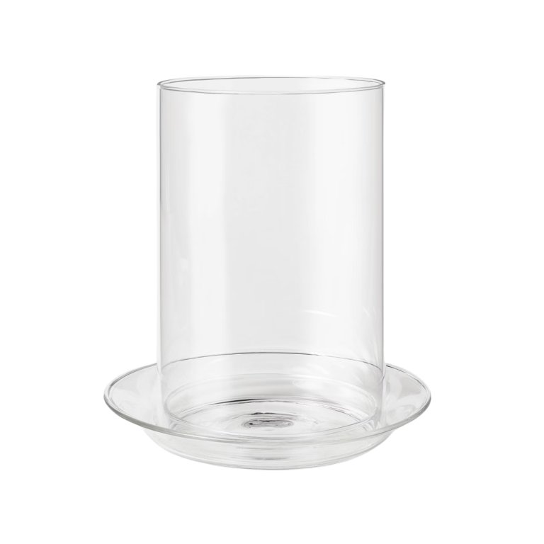 glass hurricane vessel