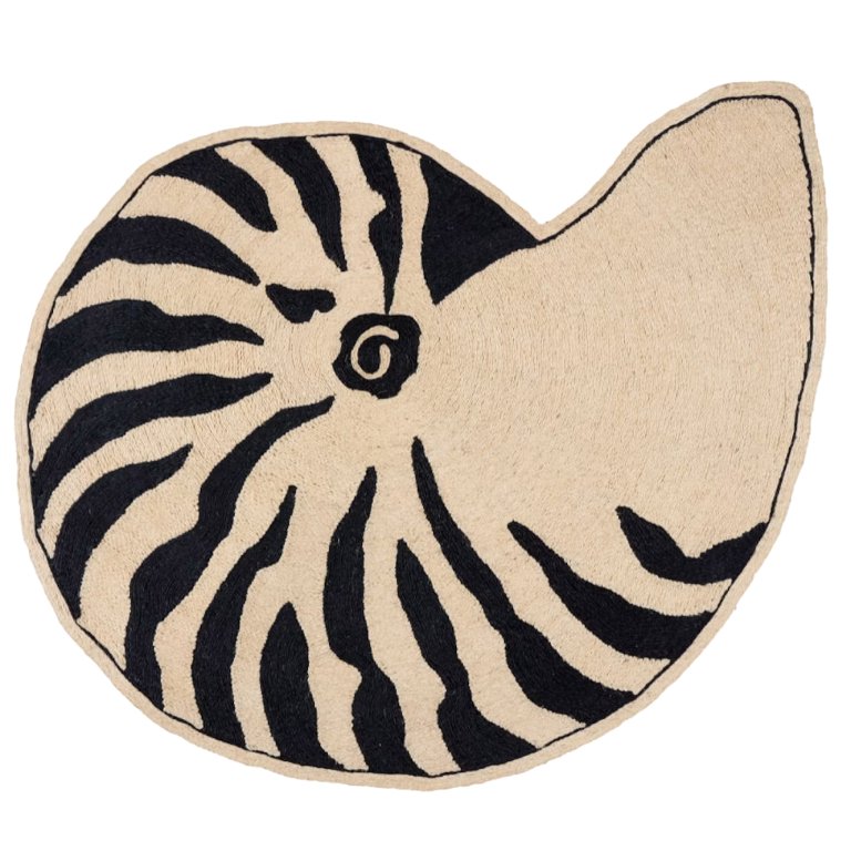 shell rug