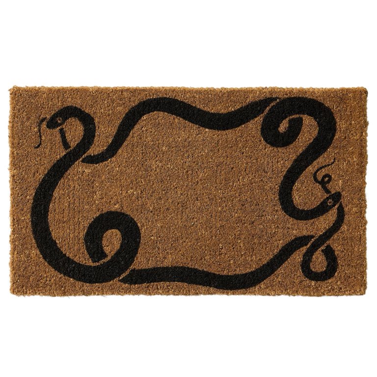 snake welcome mat