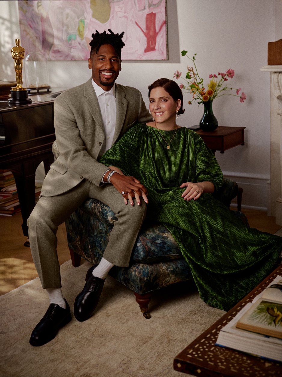 couple sitting in living room