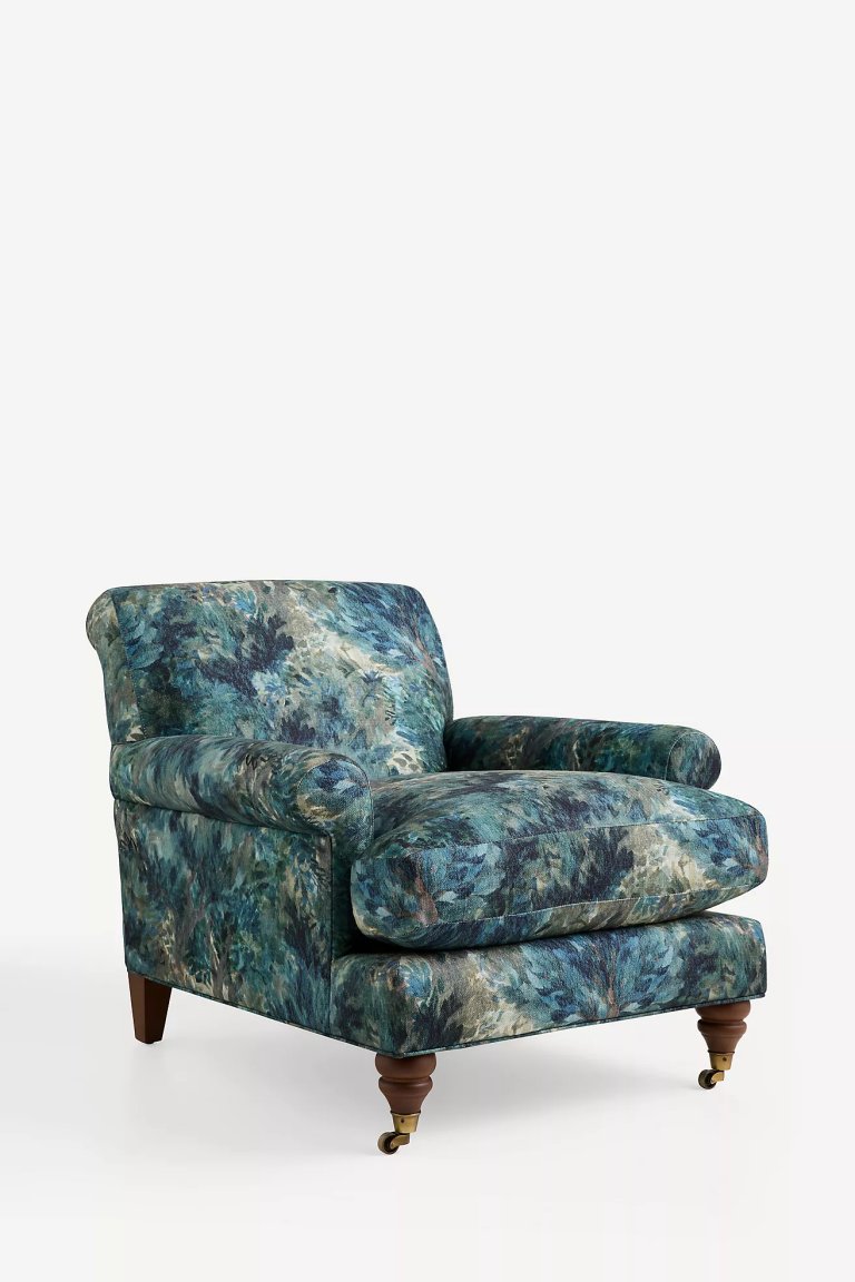floral chair