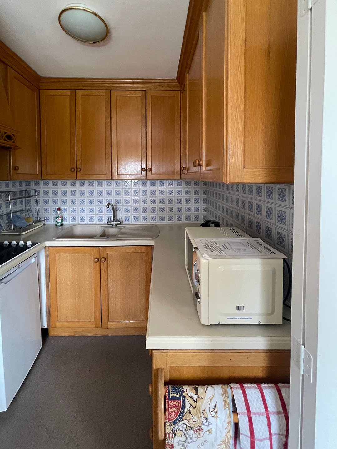 old wood kitchen
