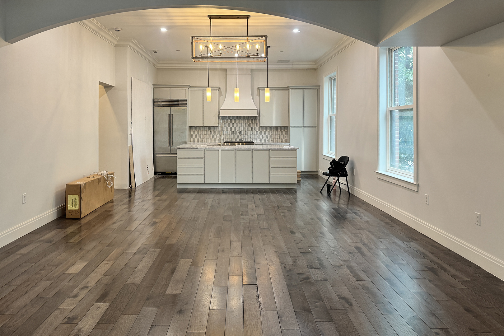 kitchen and dining before