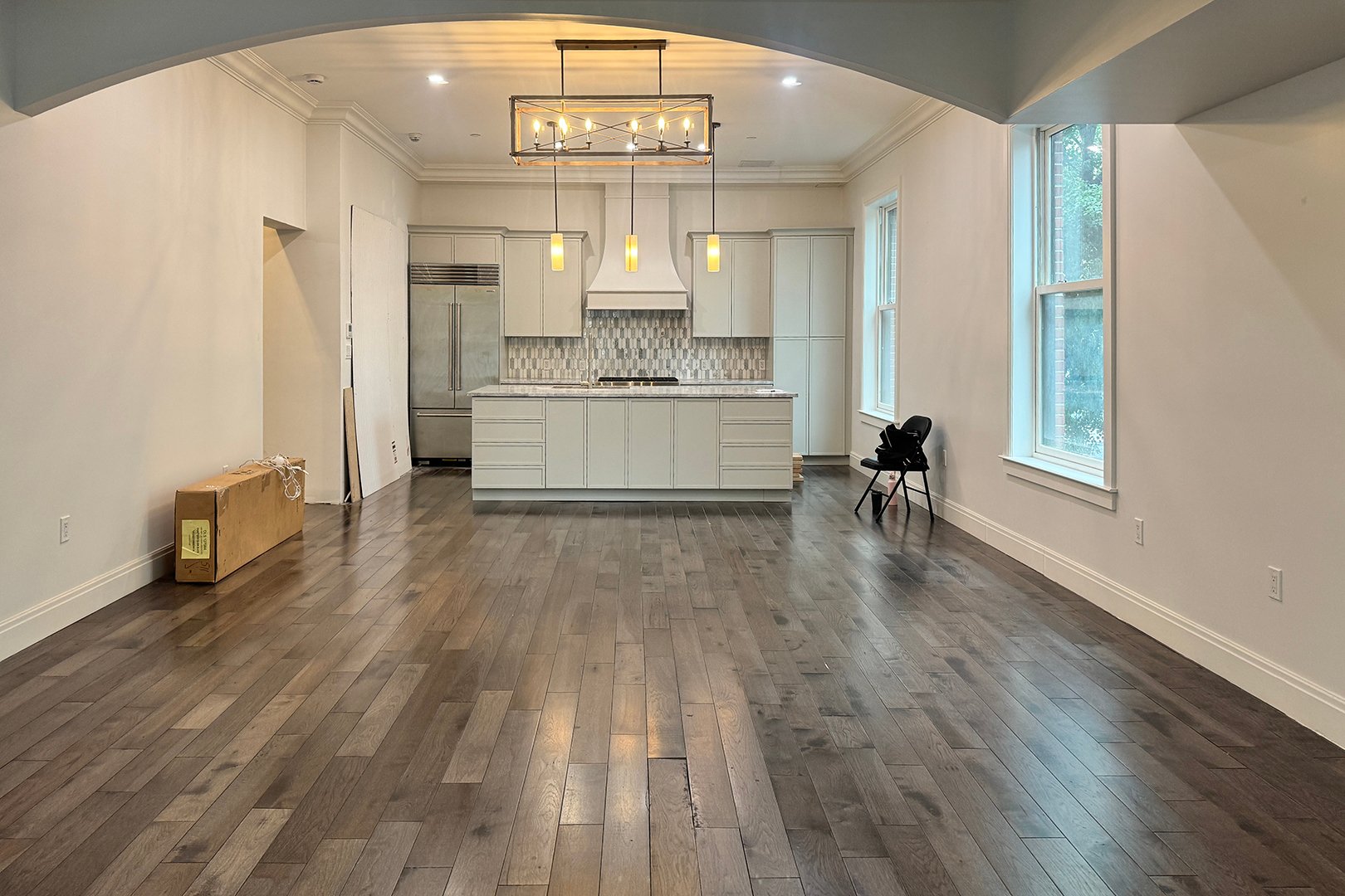 kitchen and dining before