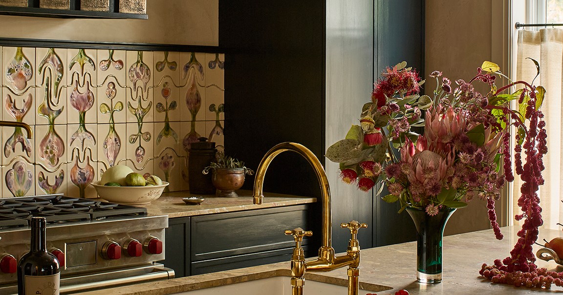 Before & After: A Giant Fridge Sticker, Faux Beams, and 25 Days to Pull Off a Kitchen Reno