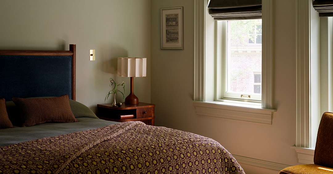 Designer Q&A: Green Paint and a Winding Staircase Sweep Through This D.C. Home
