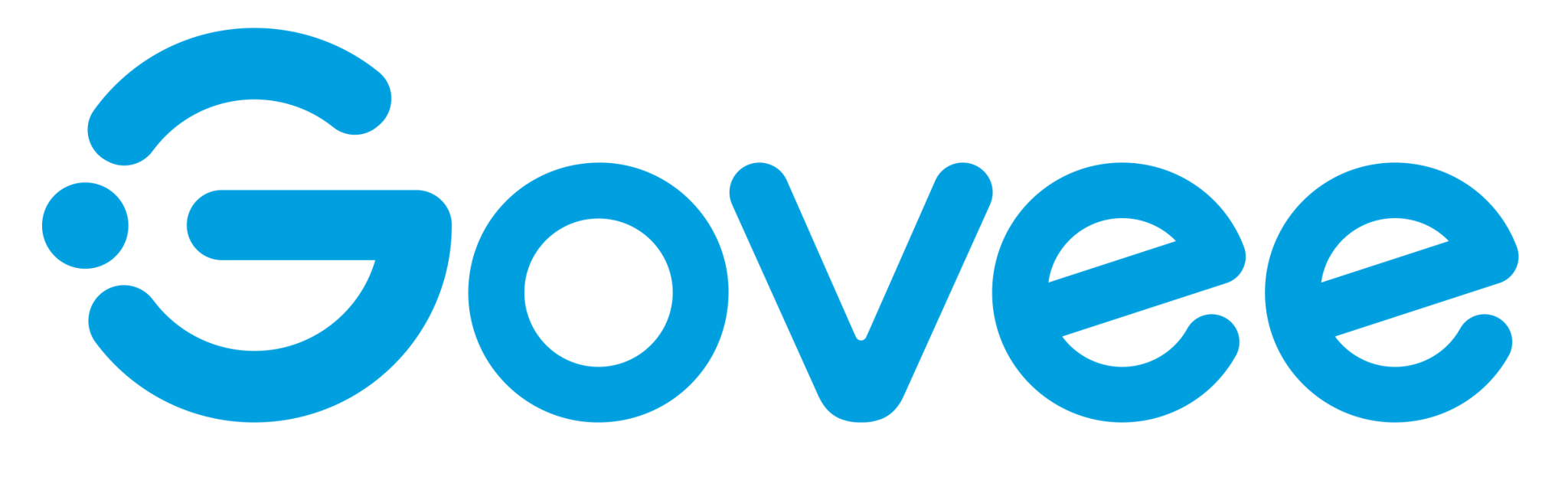 Govee blue logo.