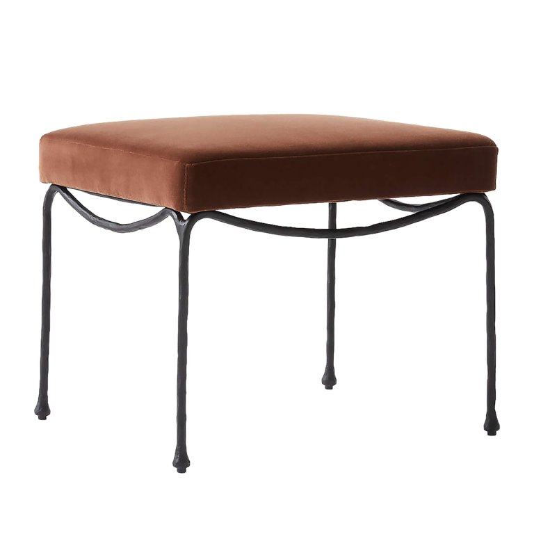 velvet stool