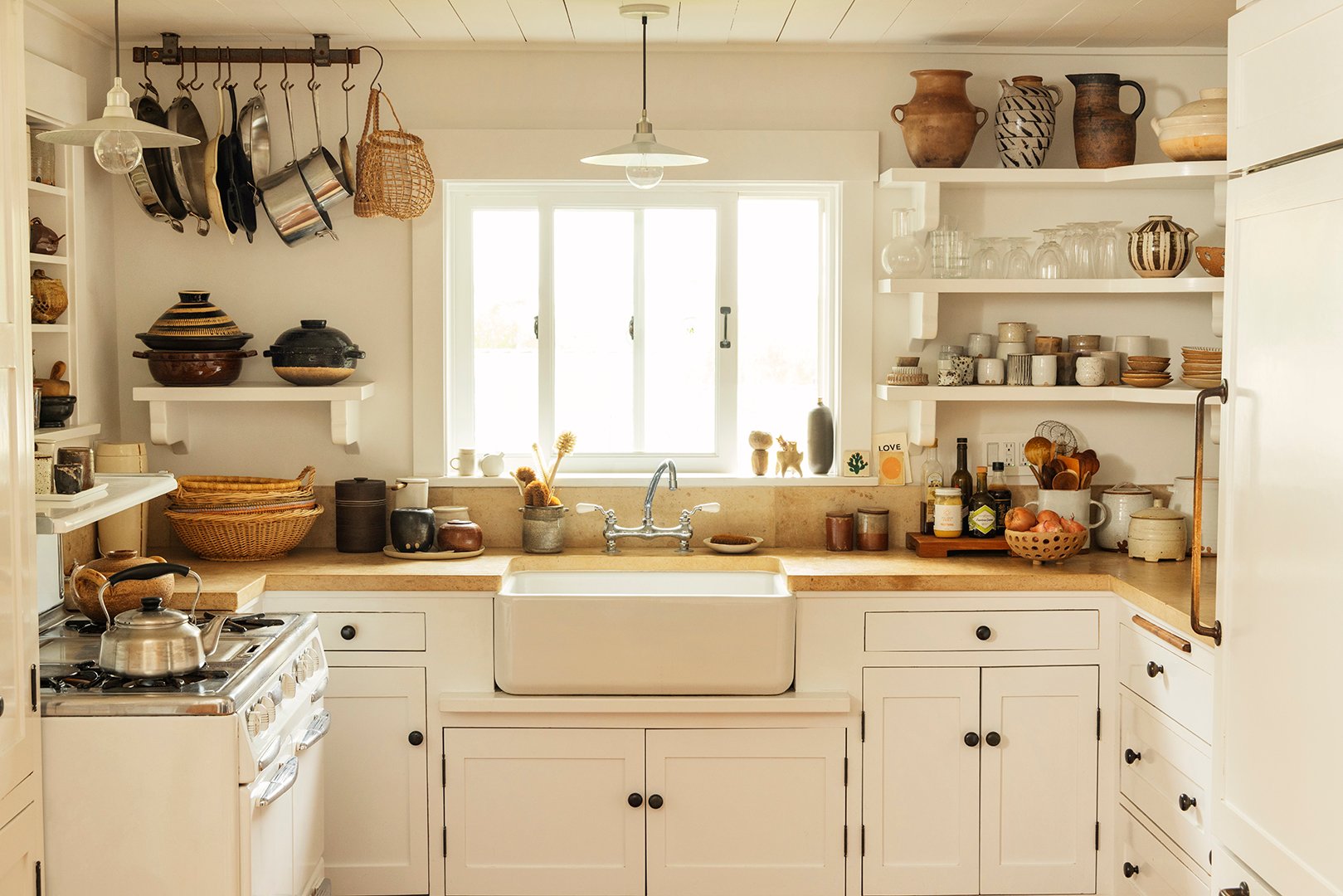 white kitchen