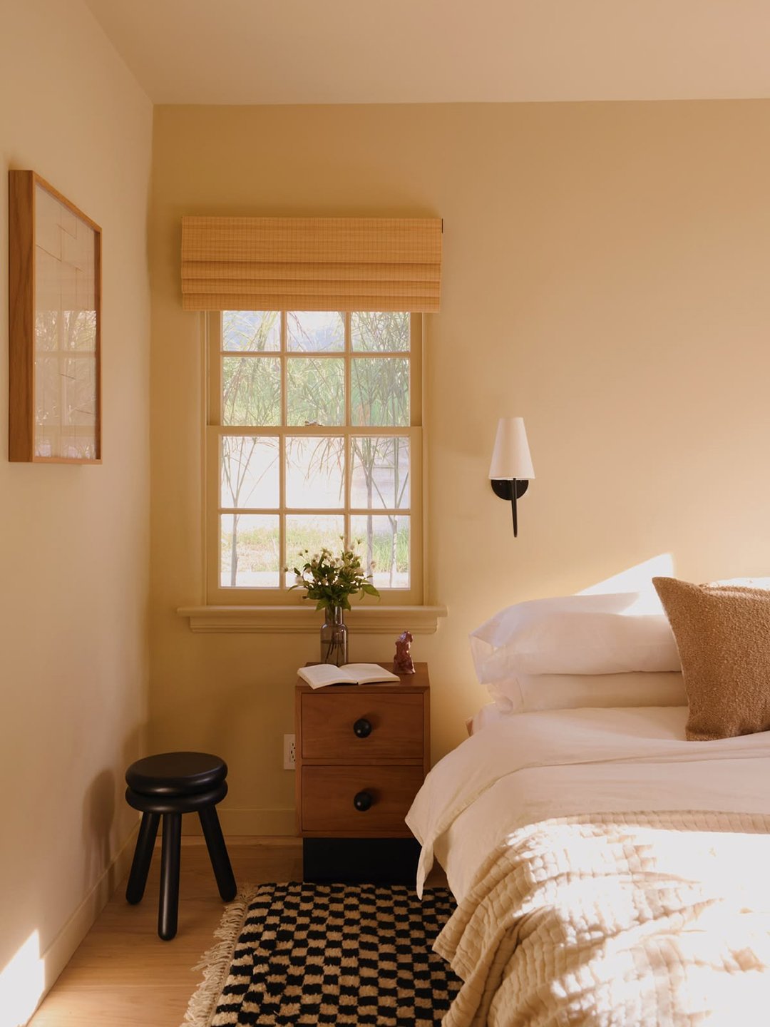 yellow bedroom