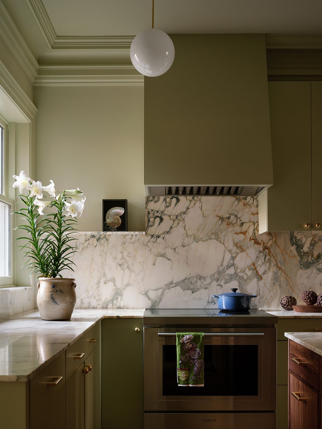 green kitchen