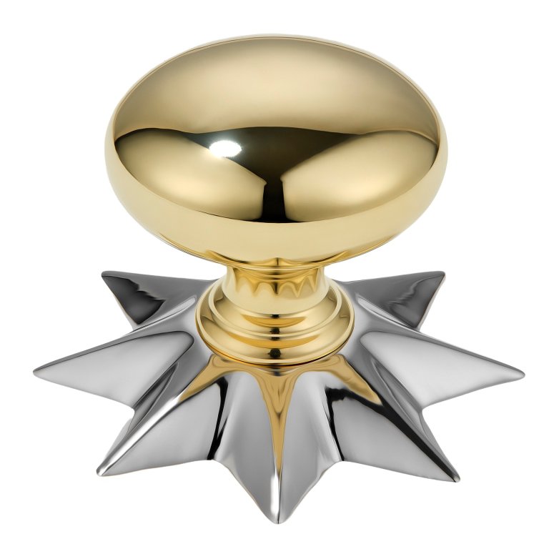 knob with star base