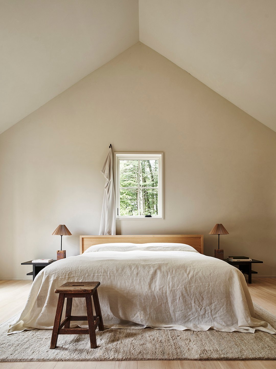 a frame bedroom