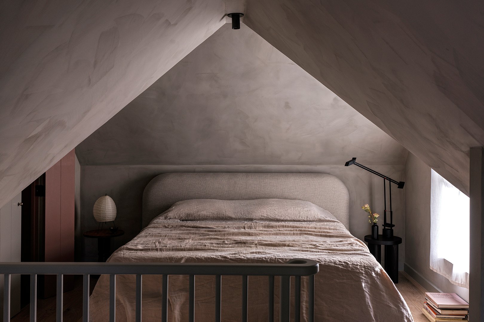 a frame bedroom