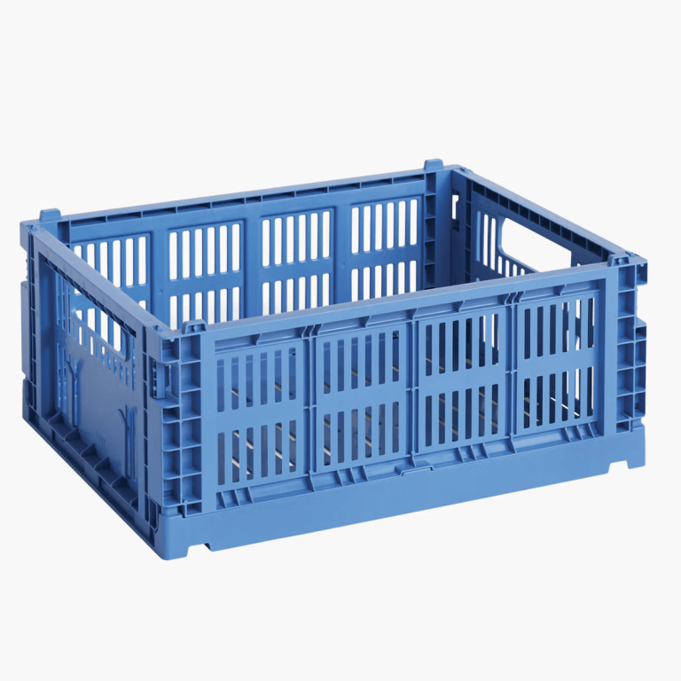 blue crate