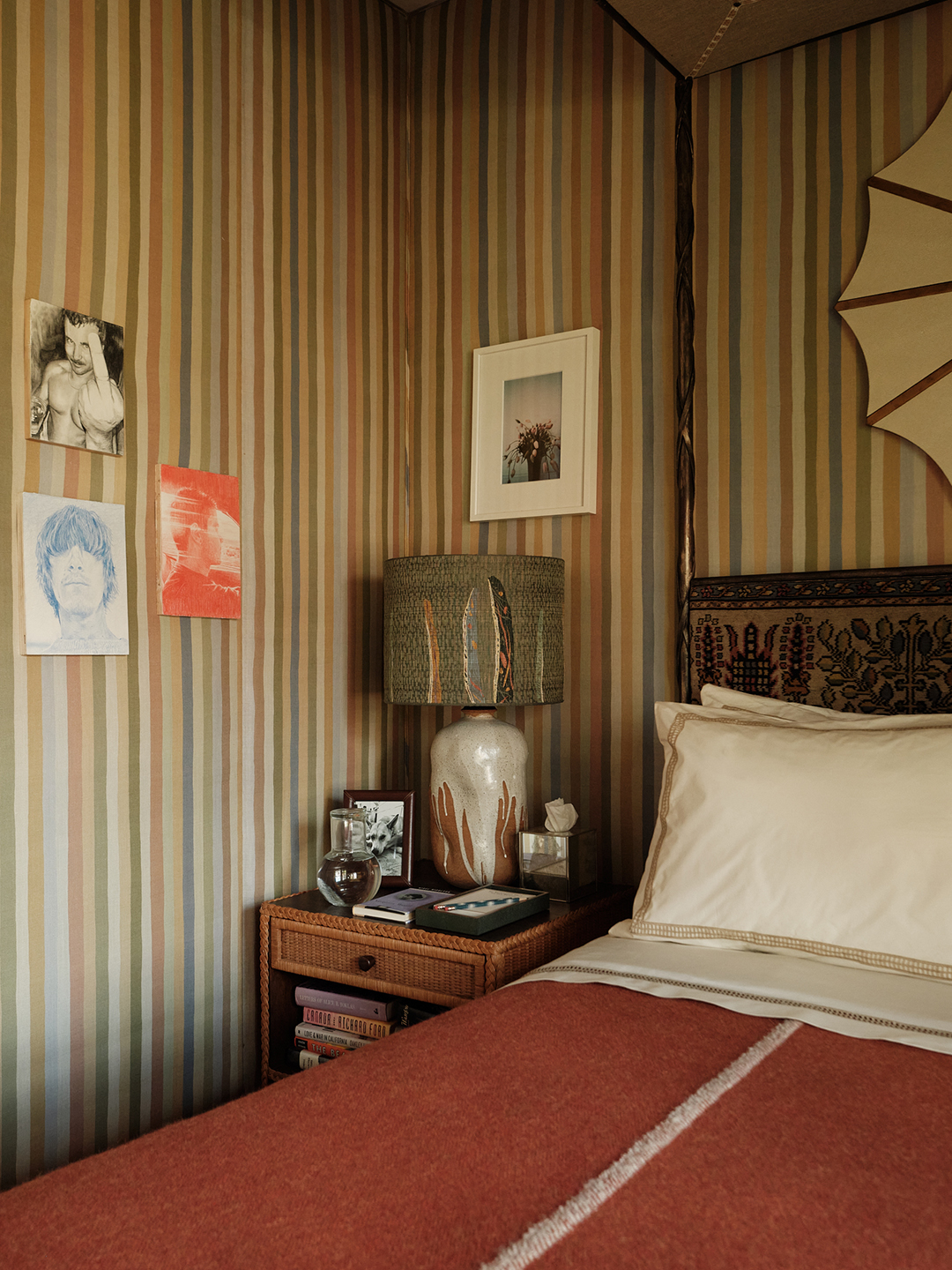 corner of bedroom