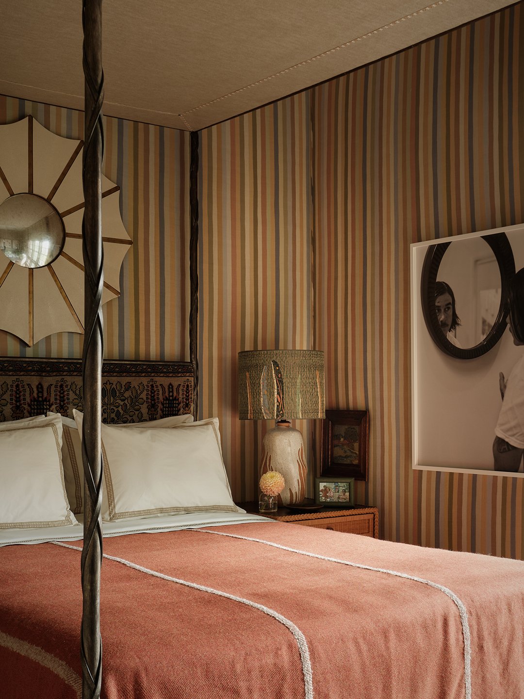 corner of bedroom